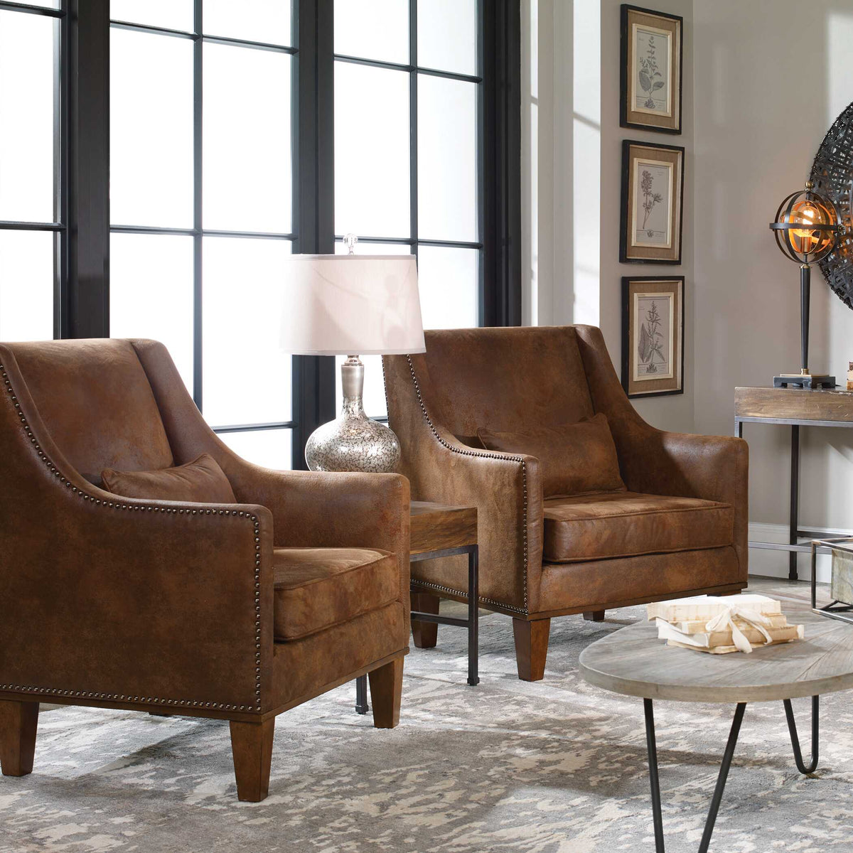 Clay Leather Armchair