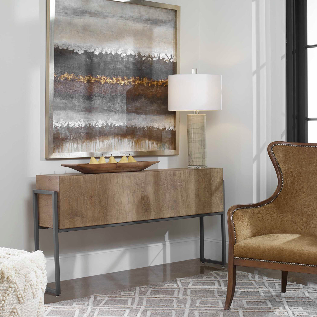 Nevis Contemporary Console Table