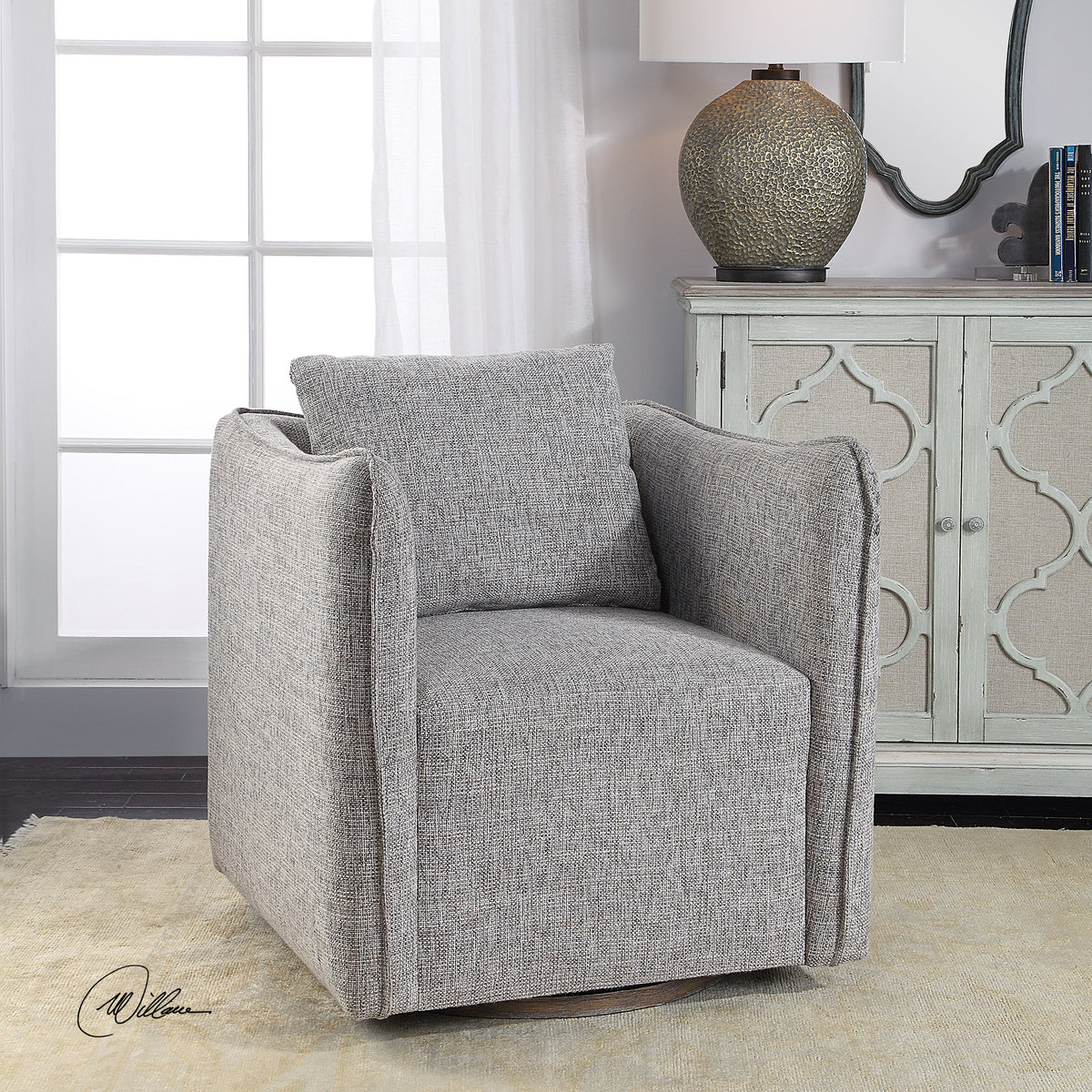 Corben Swivel Chair