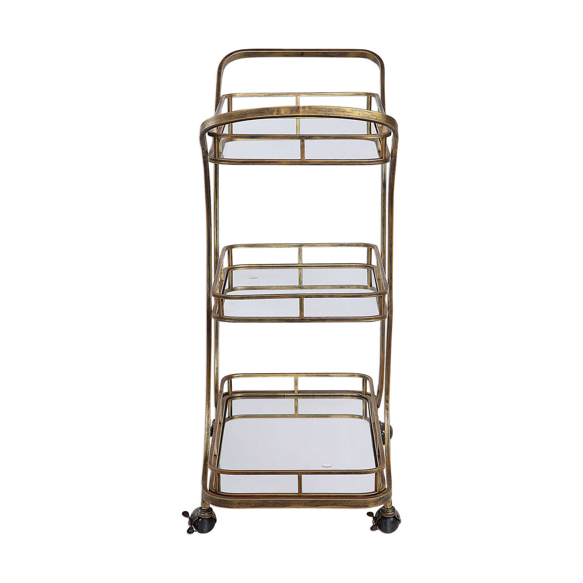 Stassi Gold Serving Cart