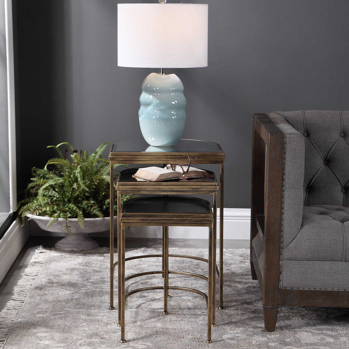India Nesting Tables Set/3