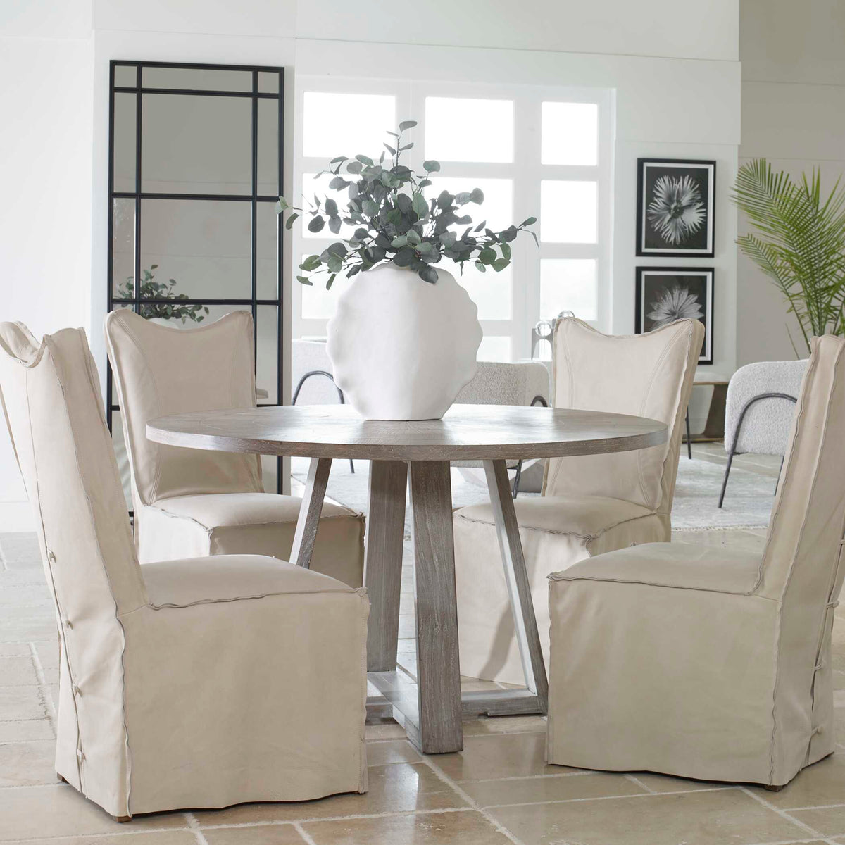 Gidran Gray Dining Table