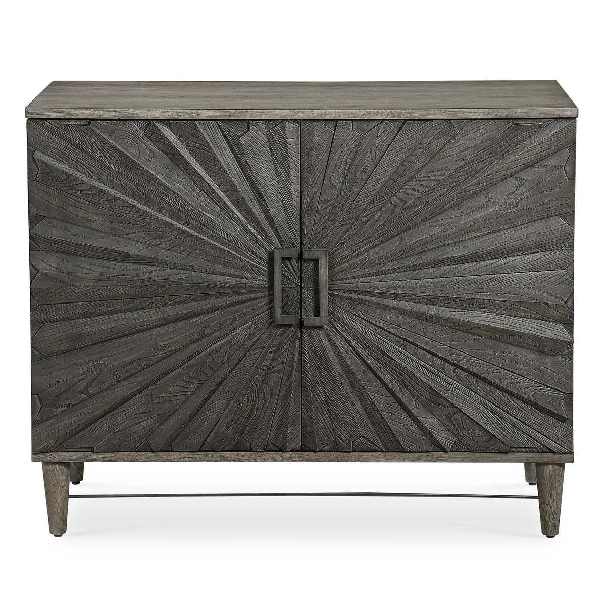Shield Gray Oak 2 Door Cabinet