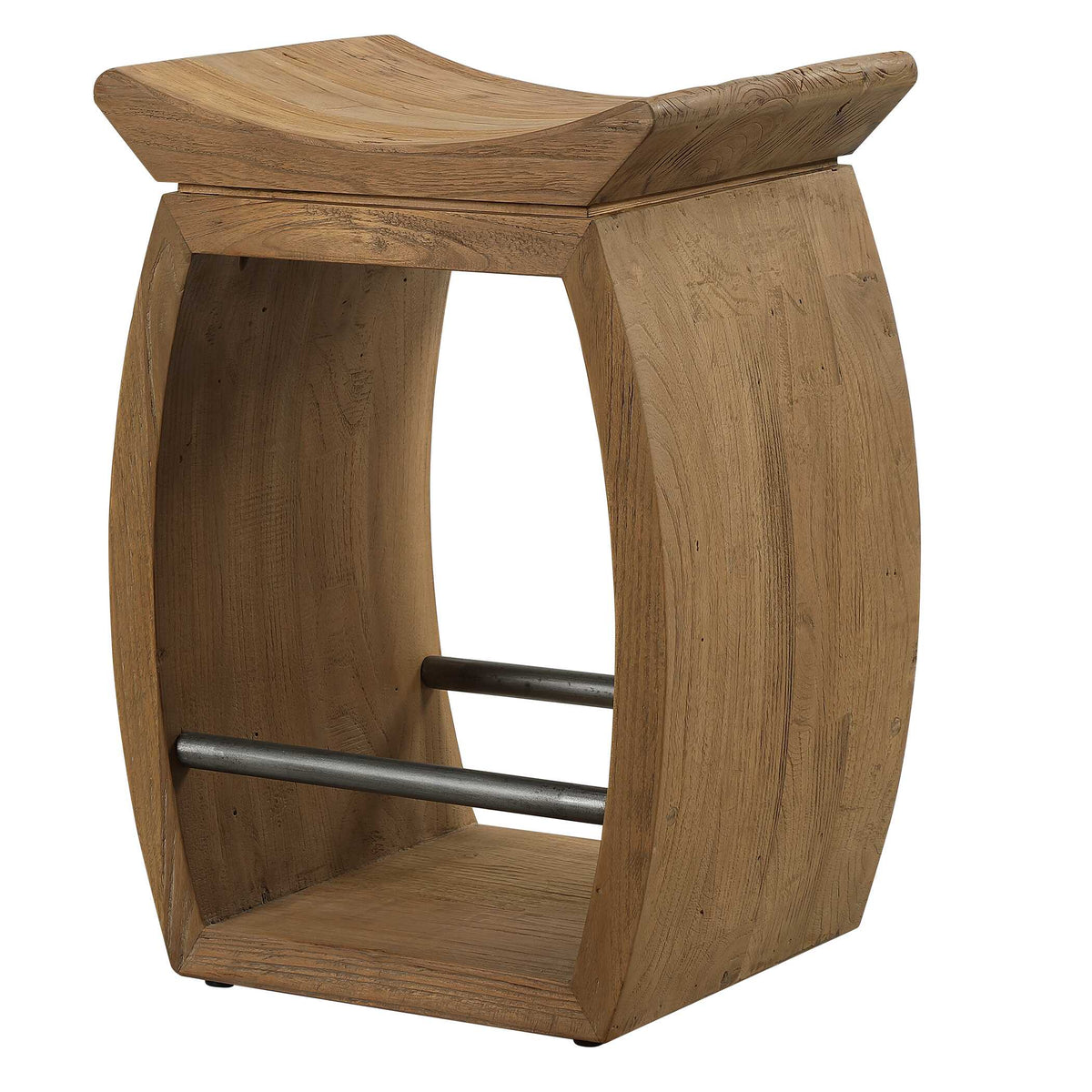 Connor Modern Wood Counter Stool