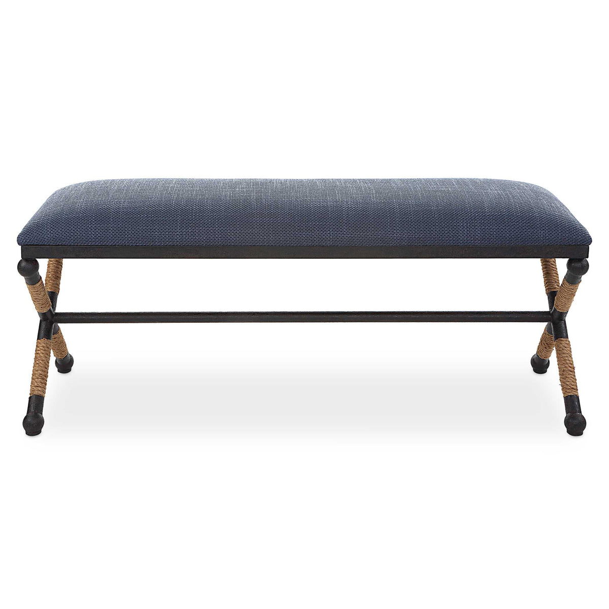 Firth Rustic Navy Bench