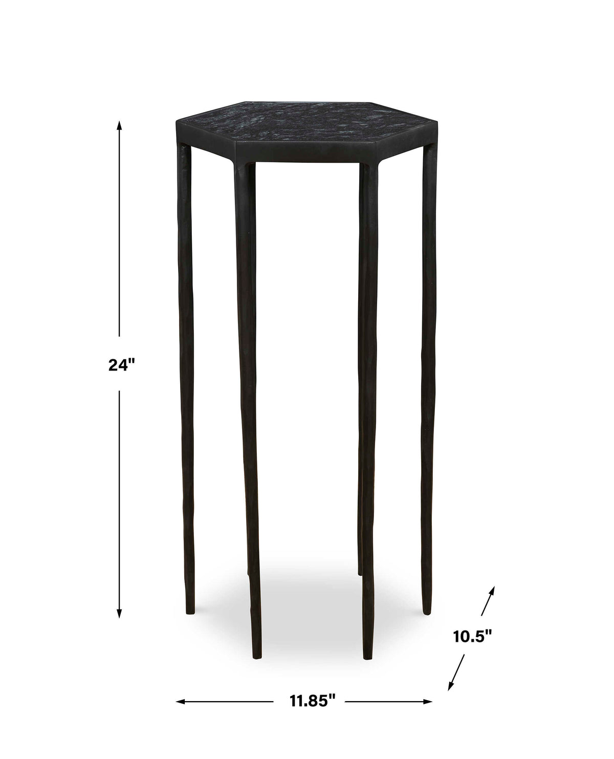 Aviary Hexagonal Accent Table