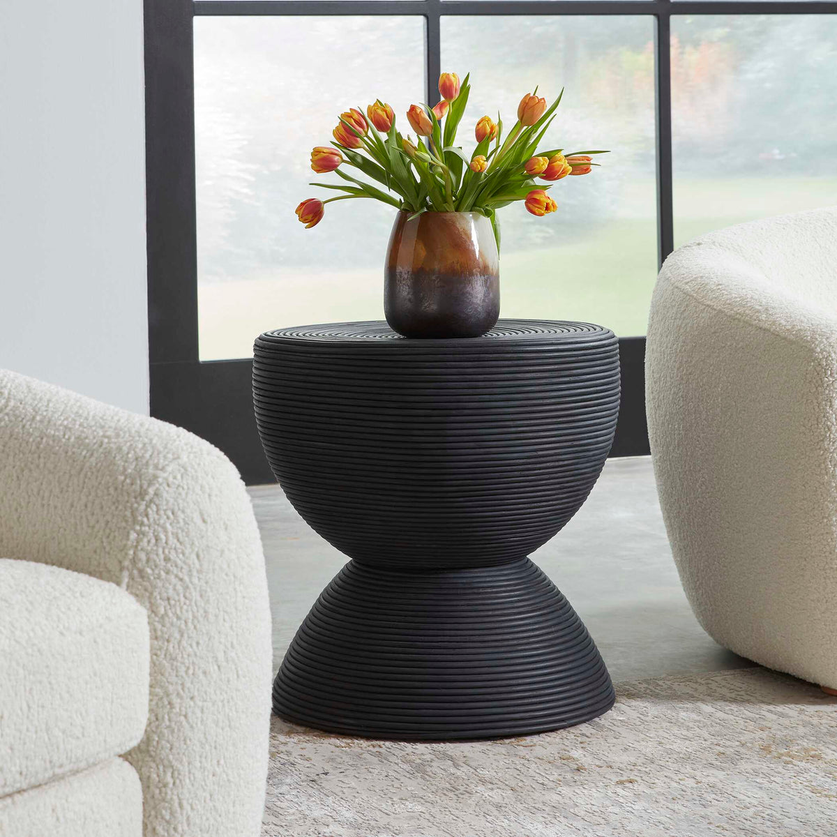 Bongo Rattan Side Table