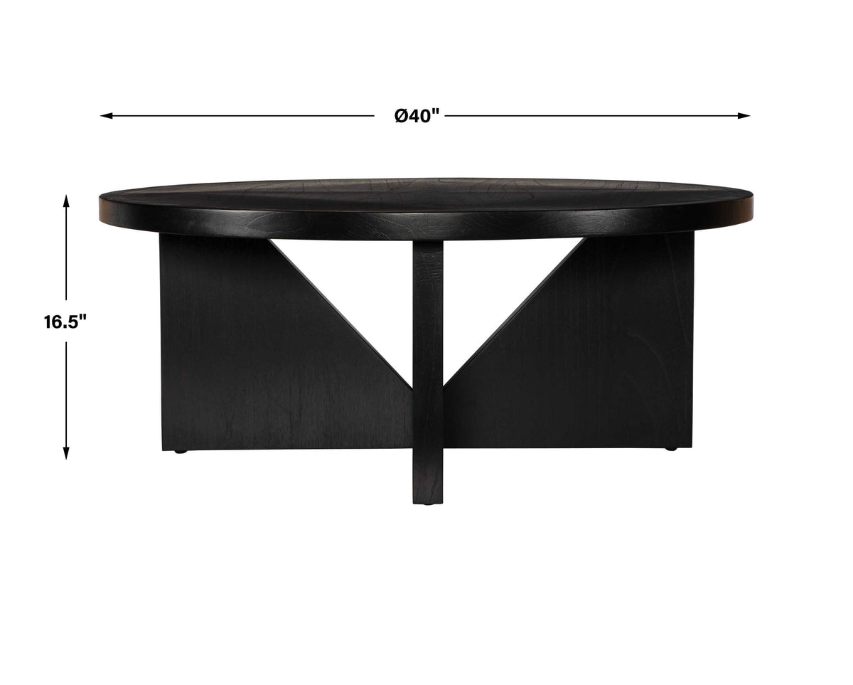 Nadette Espresso Coffee Table