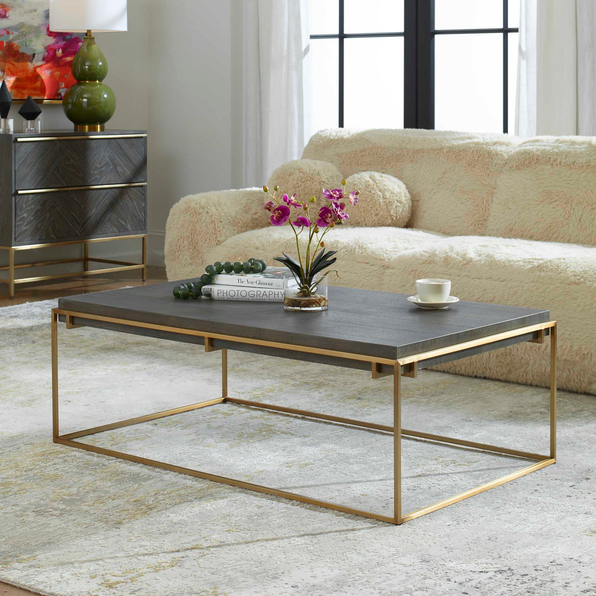 Surround Sark Walnut Coffee Table