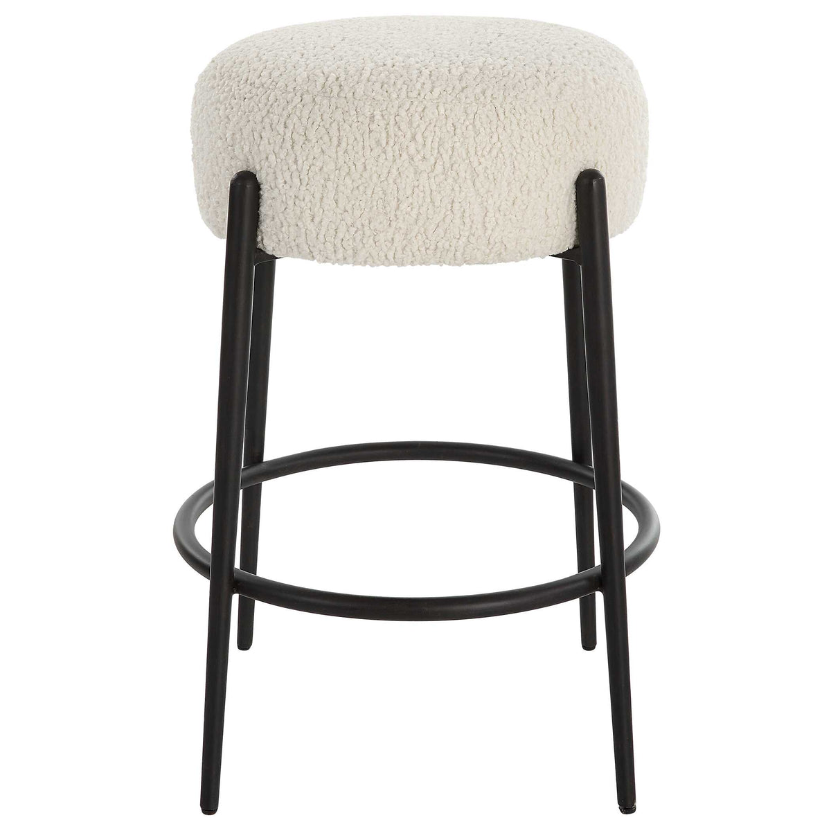 Arles Plush Counter Stool