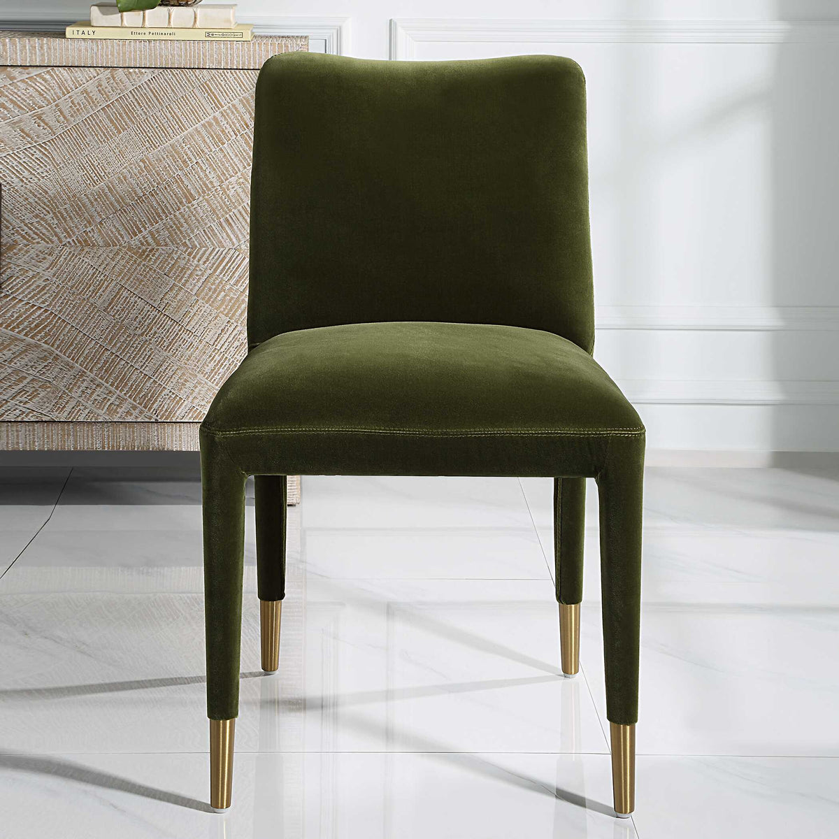 Conifer Dining Chair, Moss, S/2