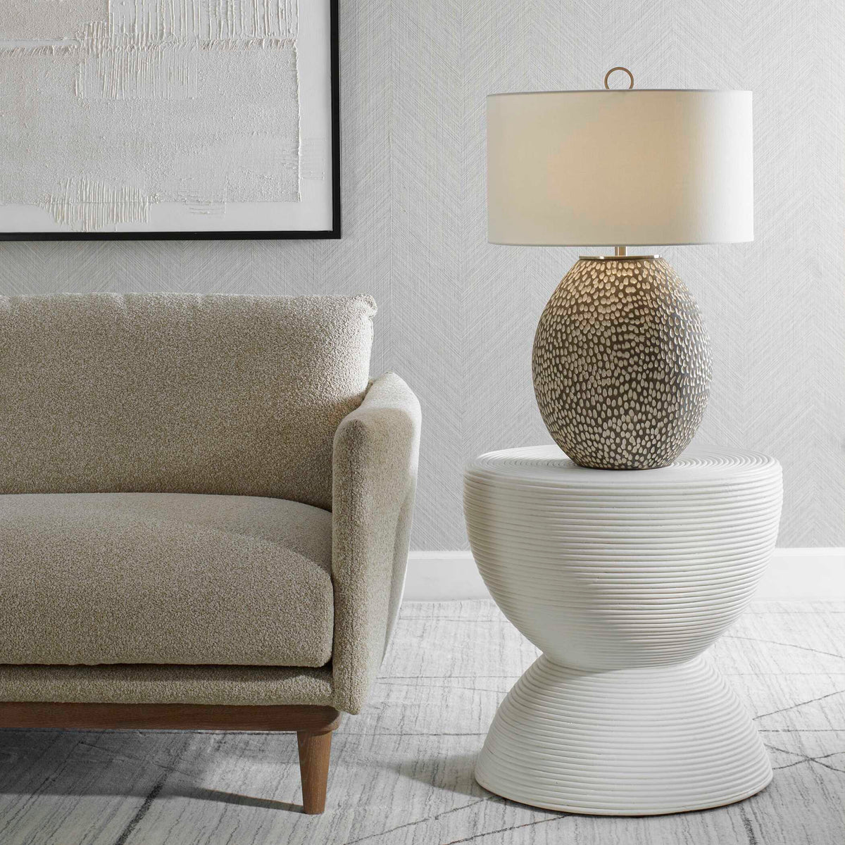 Bongo Rattan Side Table