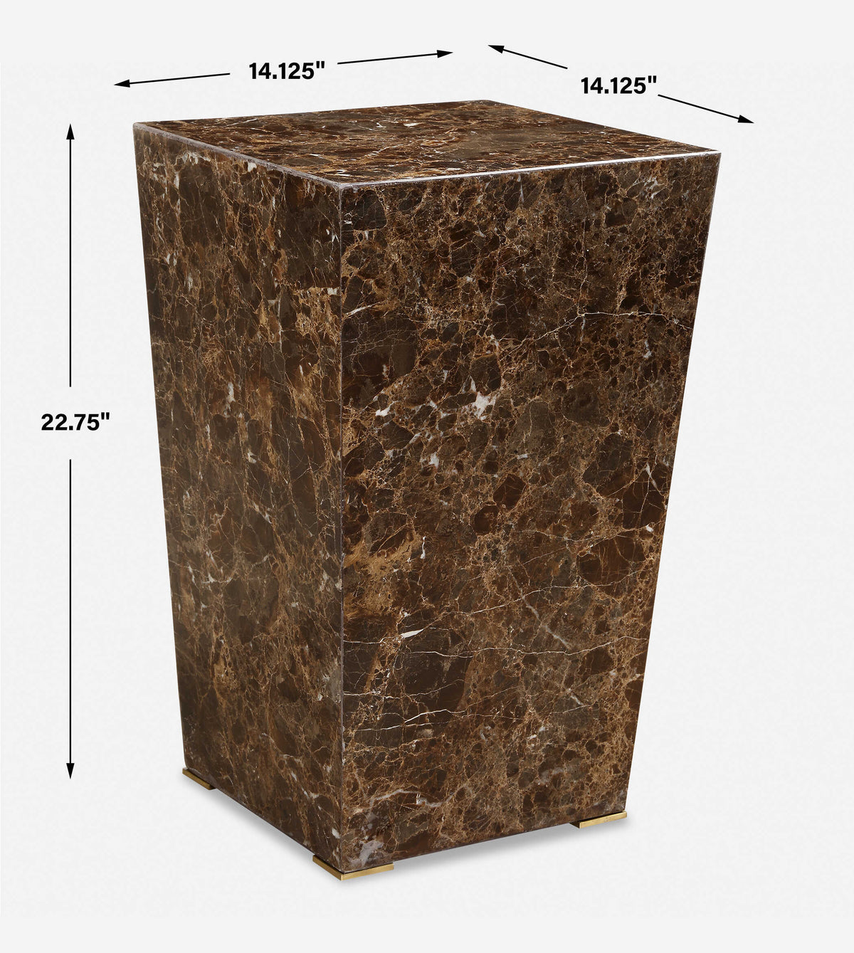 Poe Marble Accent Table