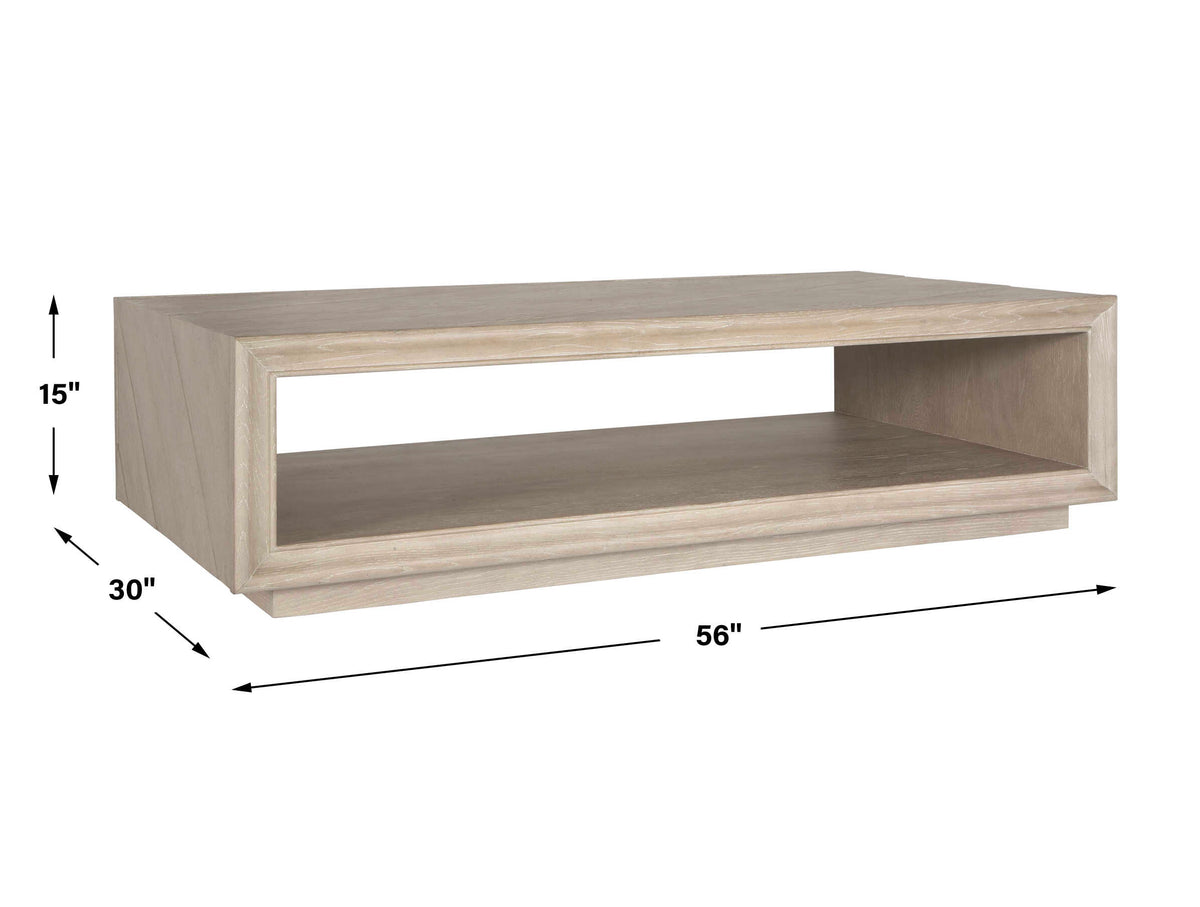 Prism Light Oak Coffee Table