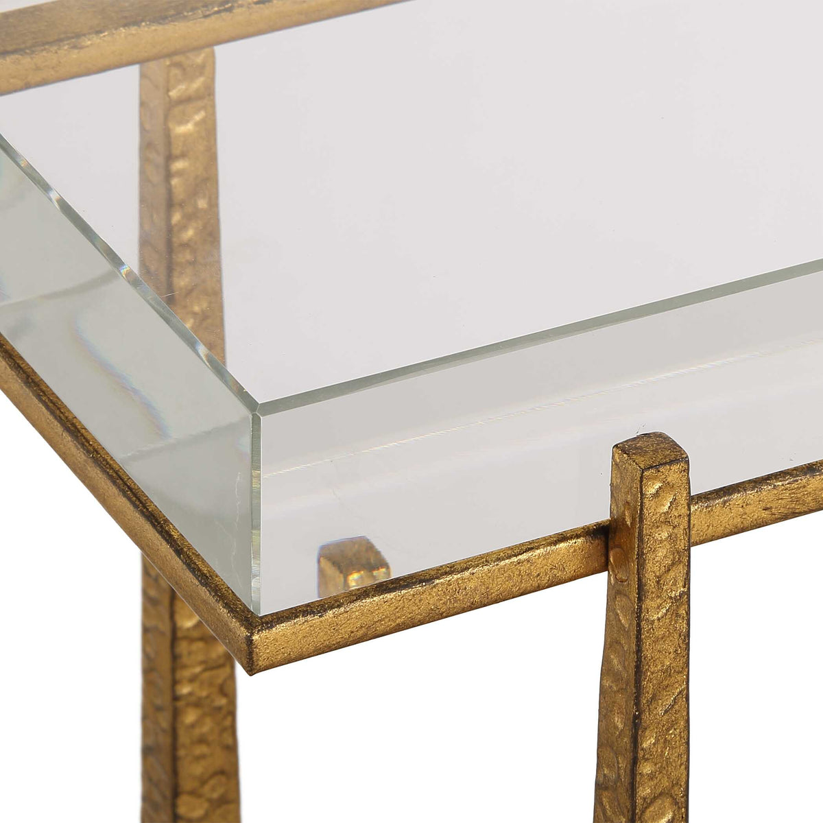 Midas Thick Crystal Accent Table