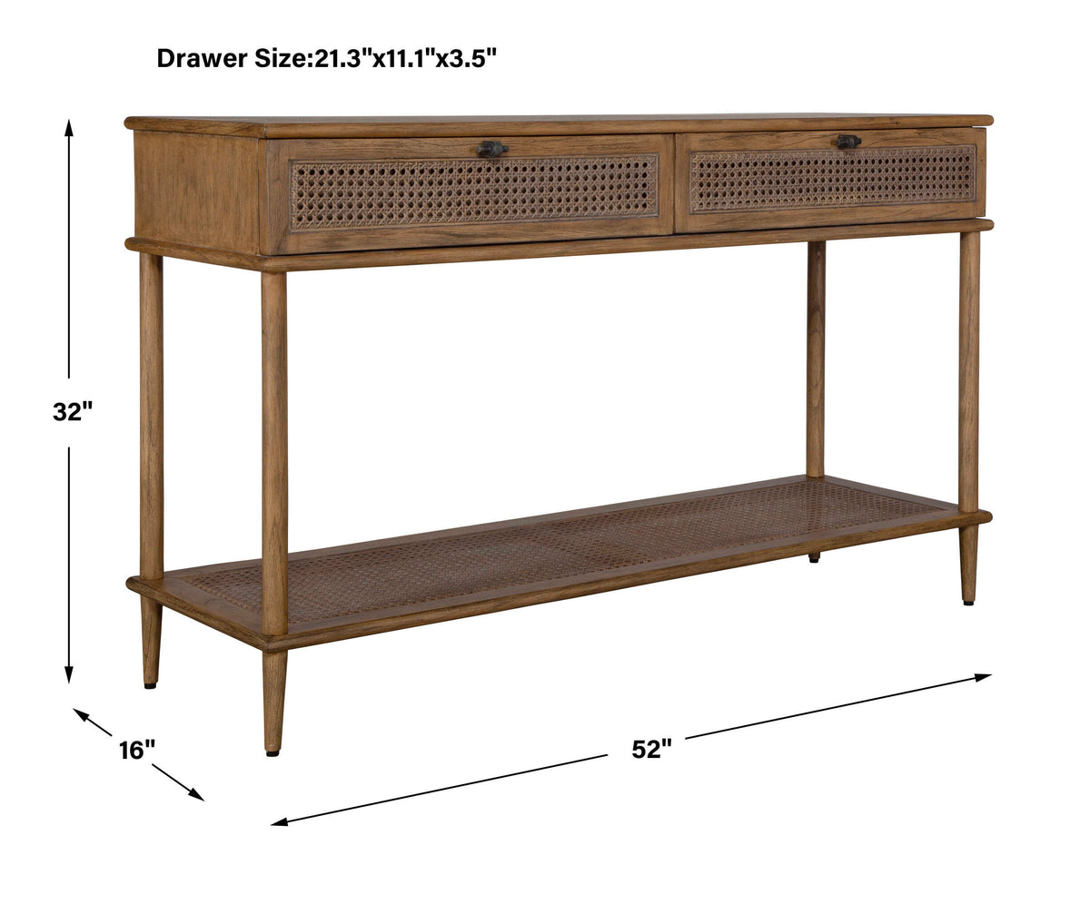 Coast Rattan Console Table