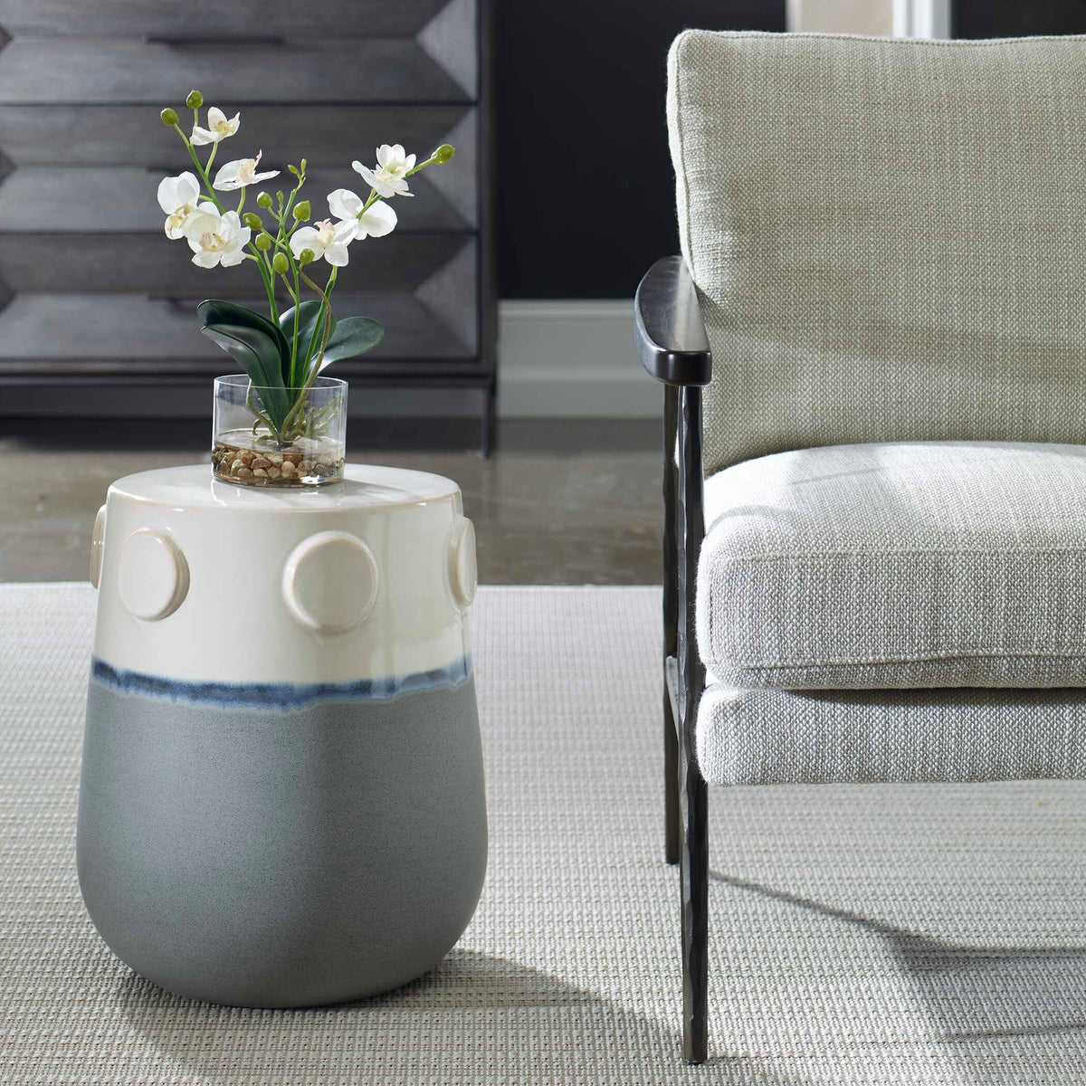 Mulvane Ceramic Garden Stool