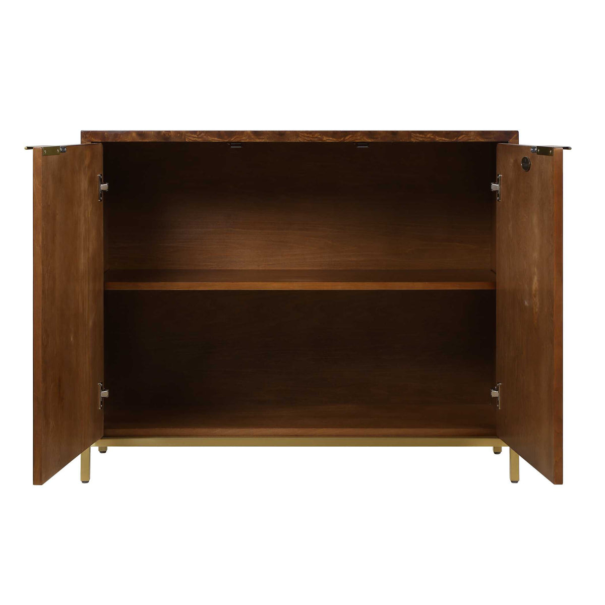 Jethro Burl 2 Door Cabinet