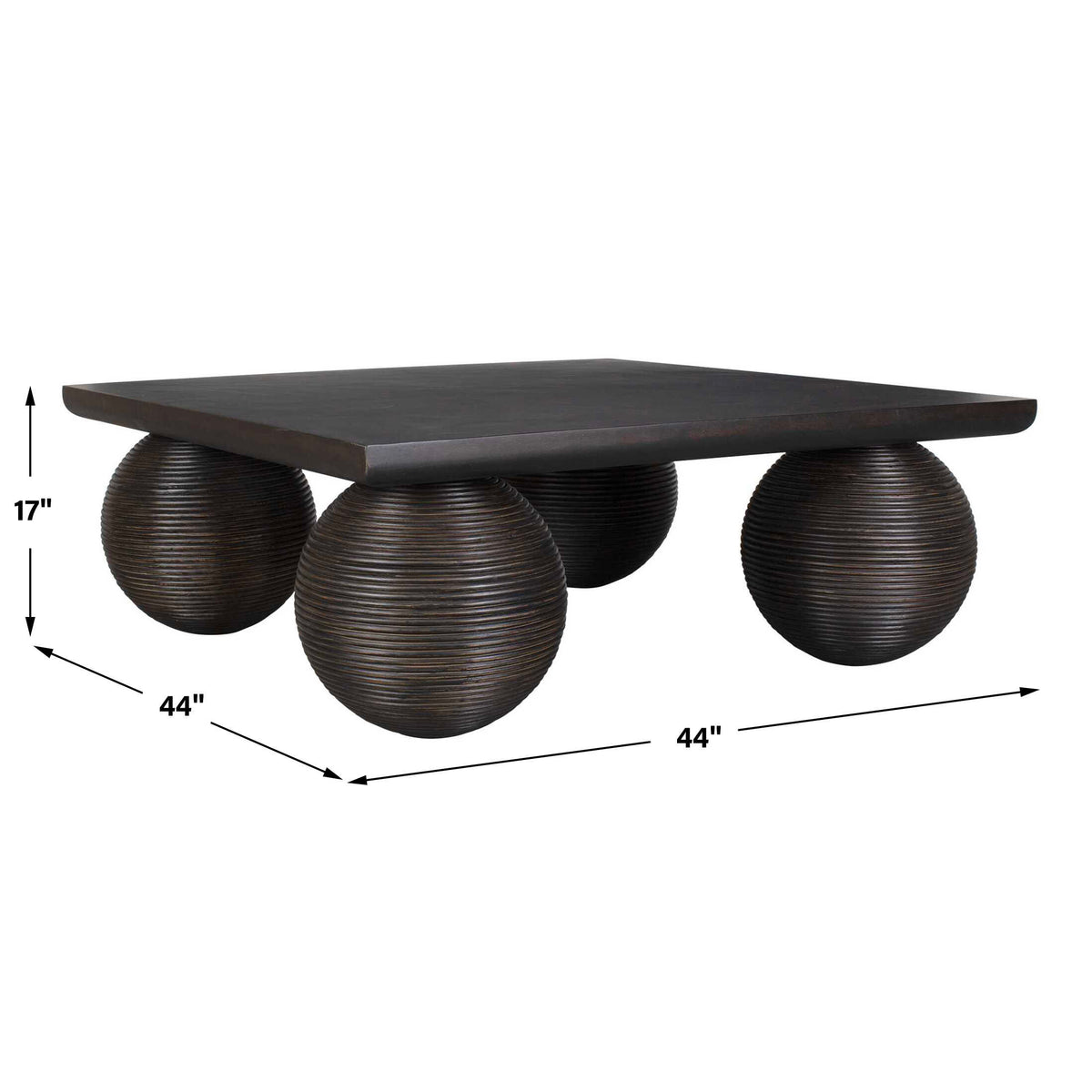 Kasson Sphere Leg Coffee Table