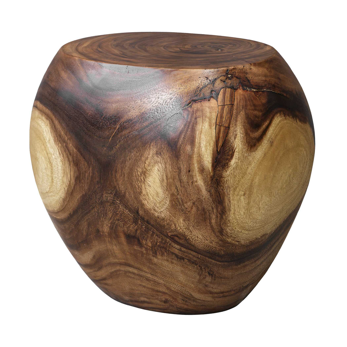 Lomas Solid Wood Accent Stool