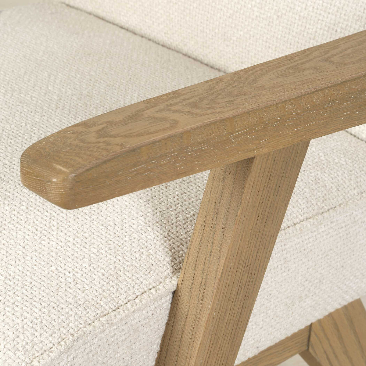 Blakely White Dining Arm Chair