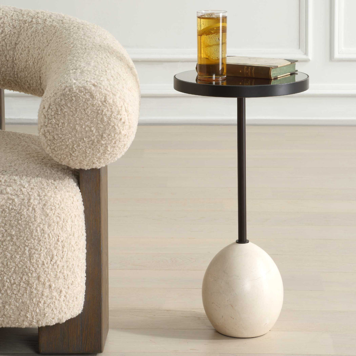Odesa Marble Accent Table