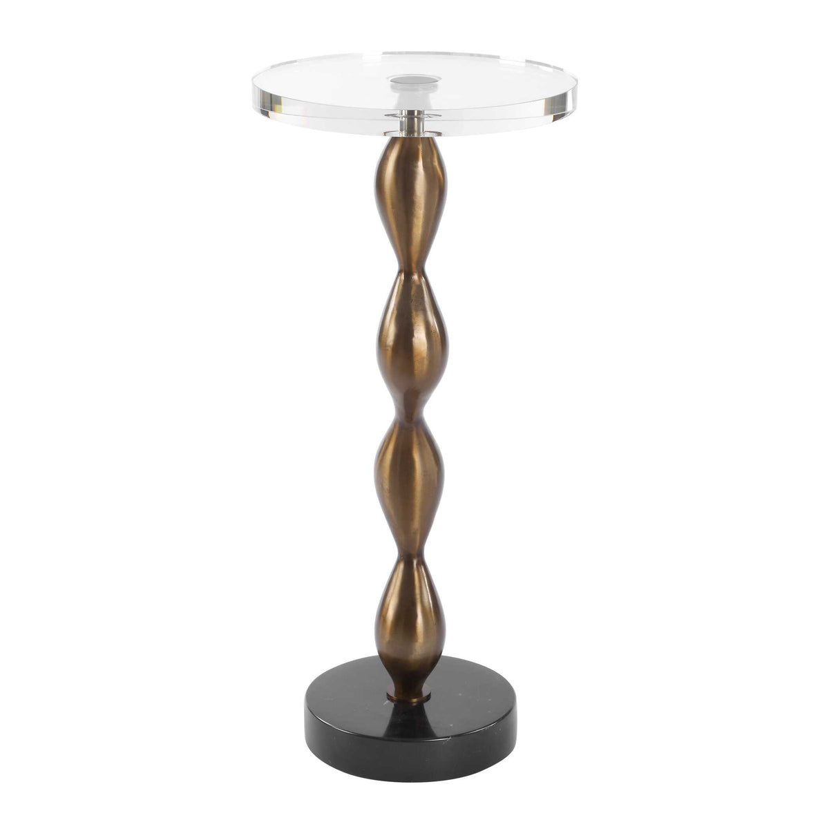Remolino Bronze Drink Table