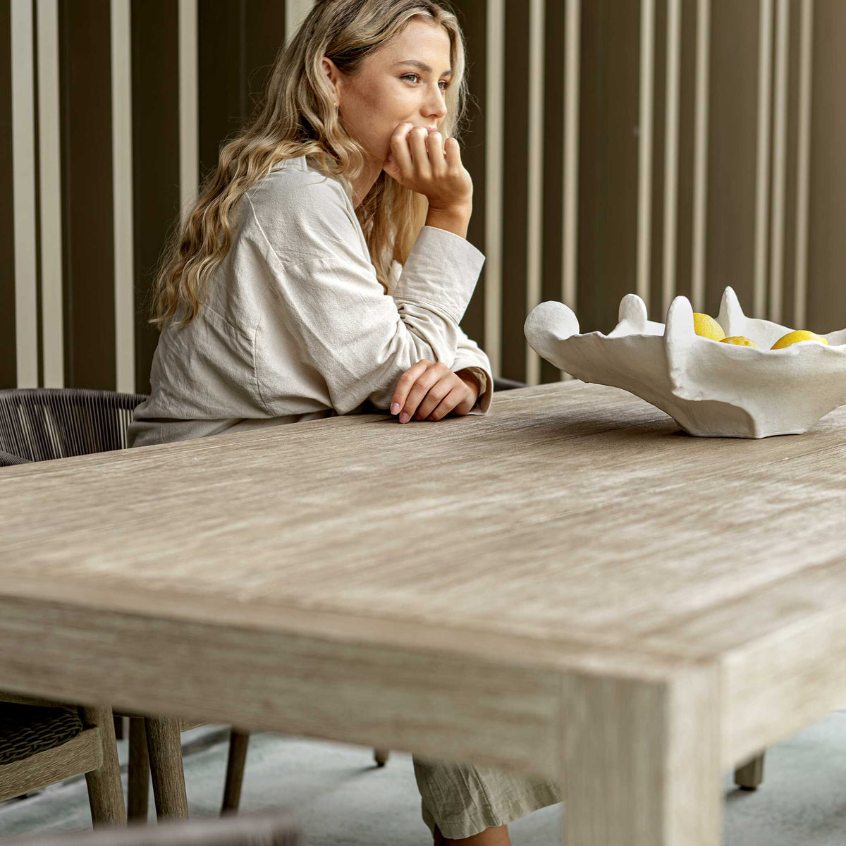 Kirkham Wooden Outdoor Dining Table