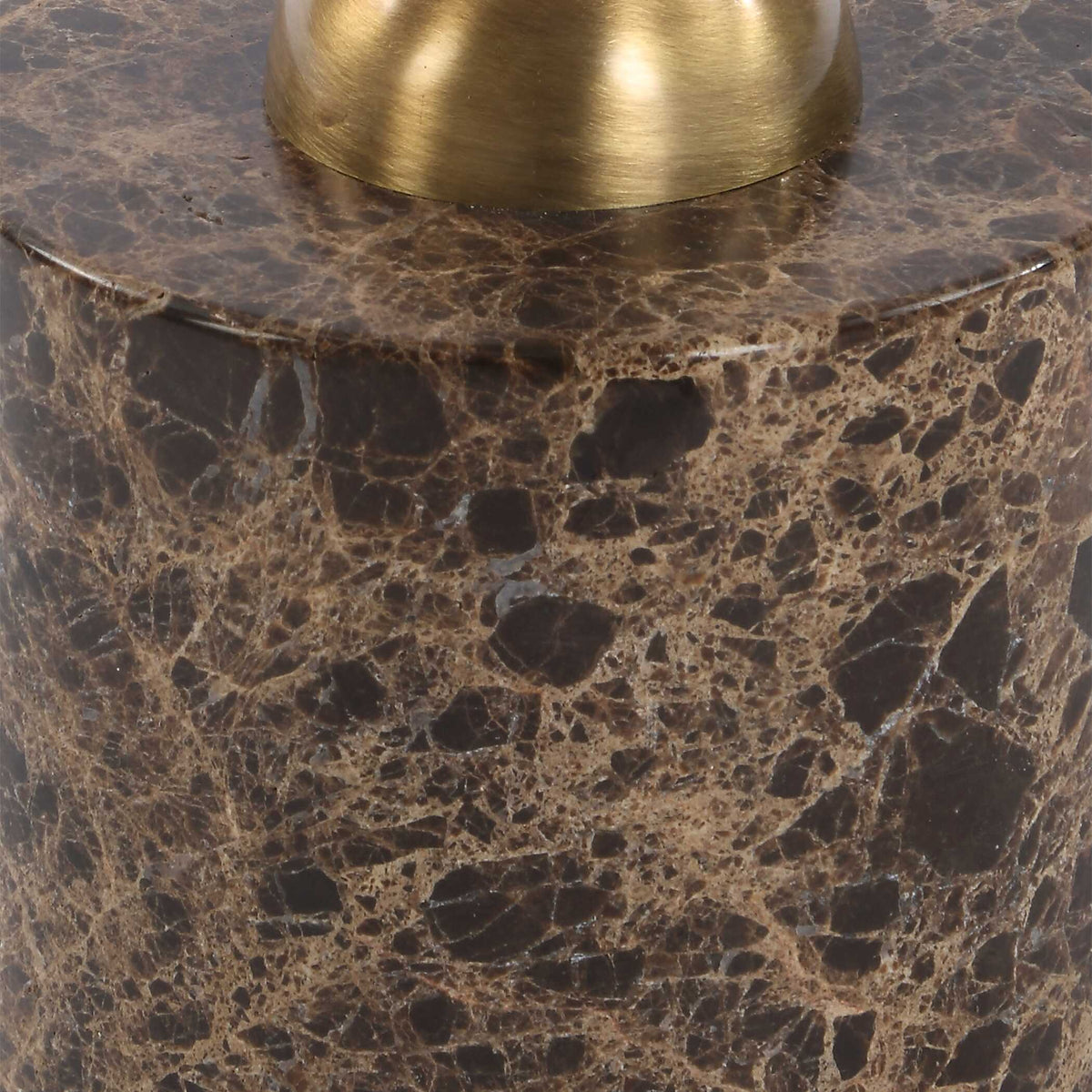 Verlin Brass Drink Table