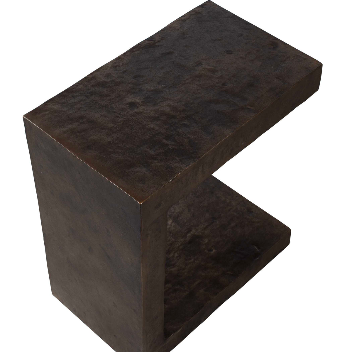 Obra Bronze Outdoor Side Table