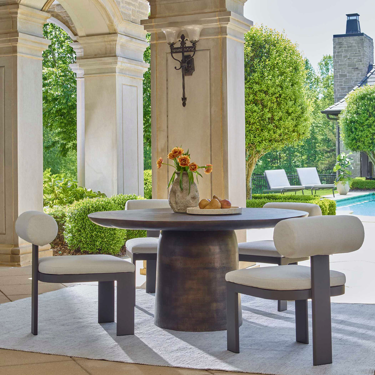 Madrone Outdoor Dining Table