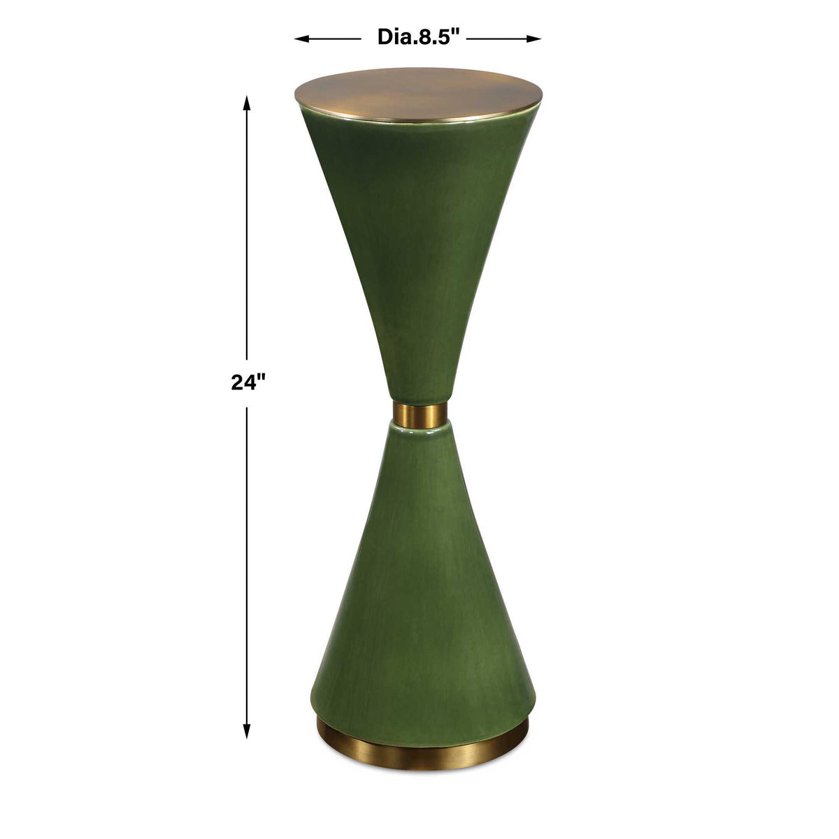 Ronde Jade Green Drink Table