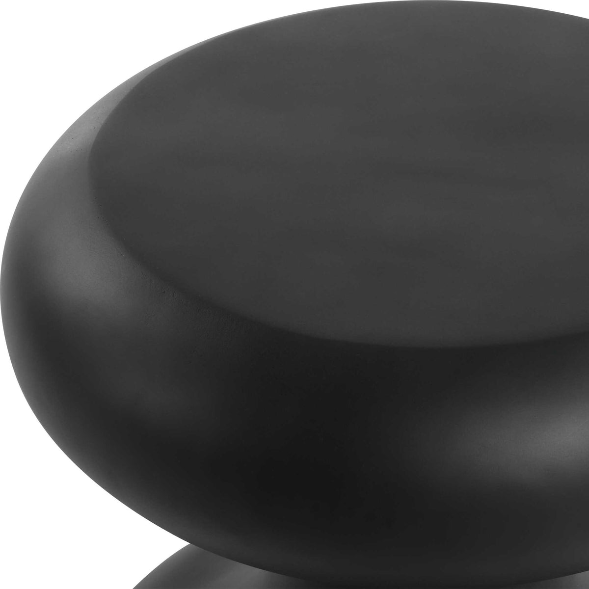 Robles Black Outdoor Accent Table