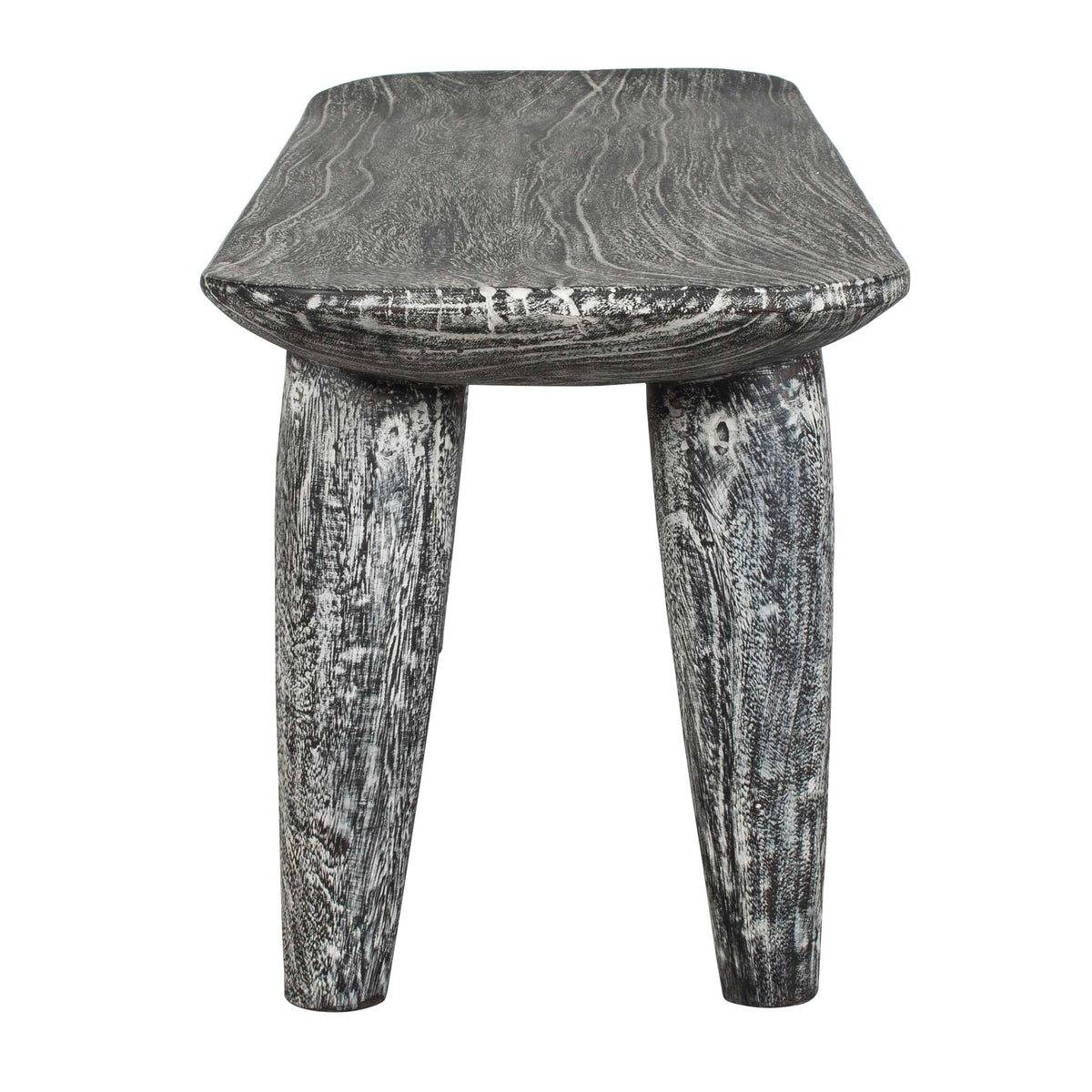 Fade To Black Wood Bench