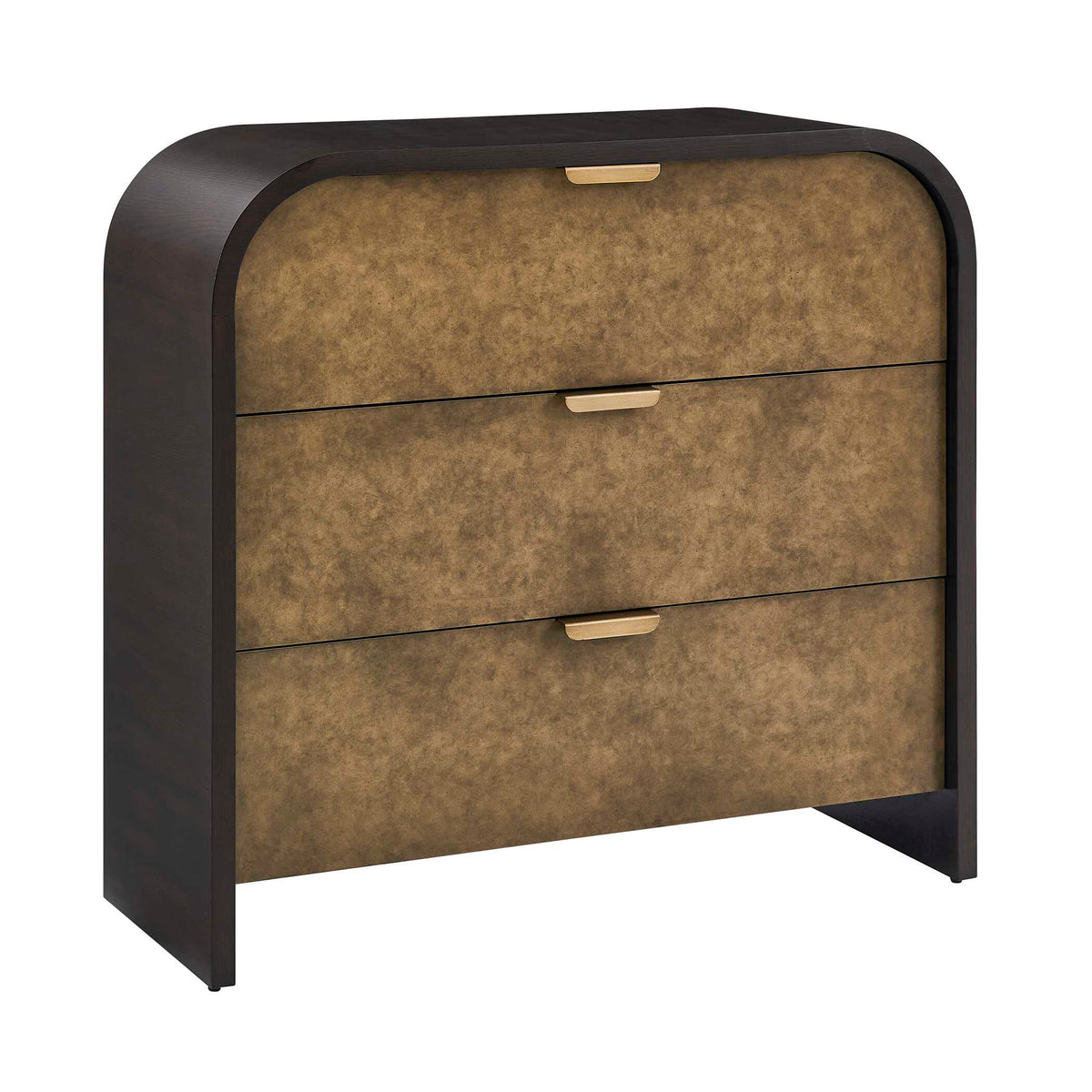Byrams 3 Drawer Oak Chest