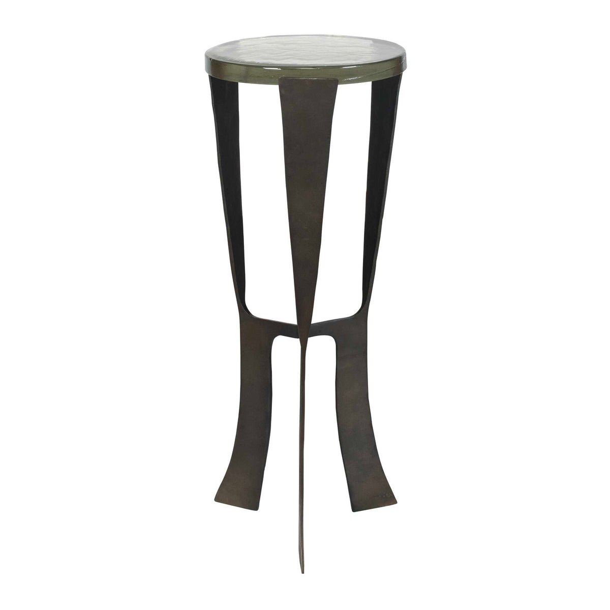 Renaud Dark Bronze Drink Table