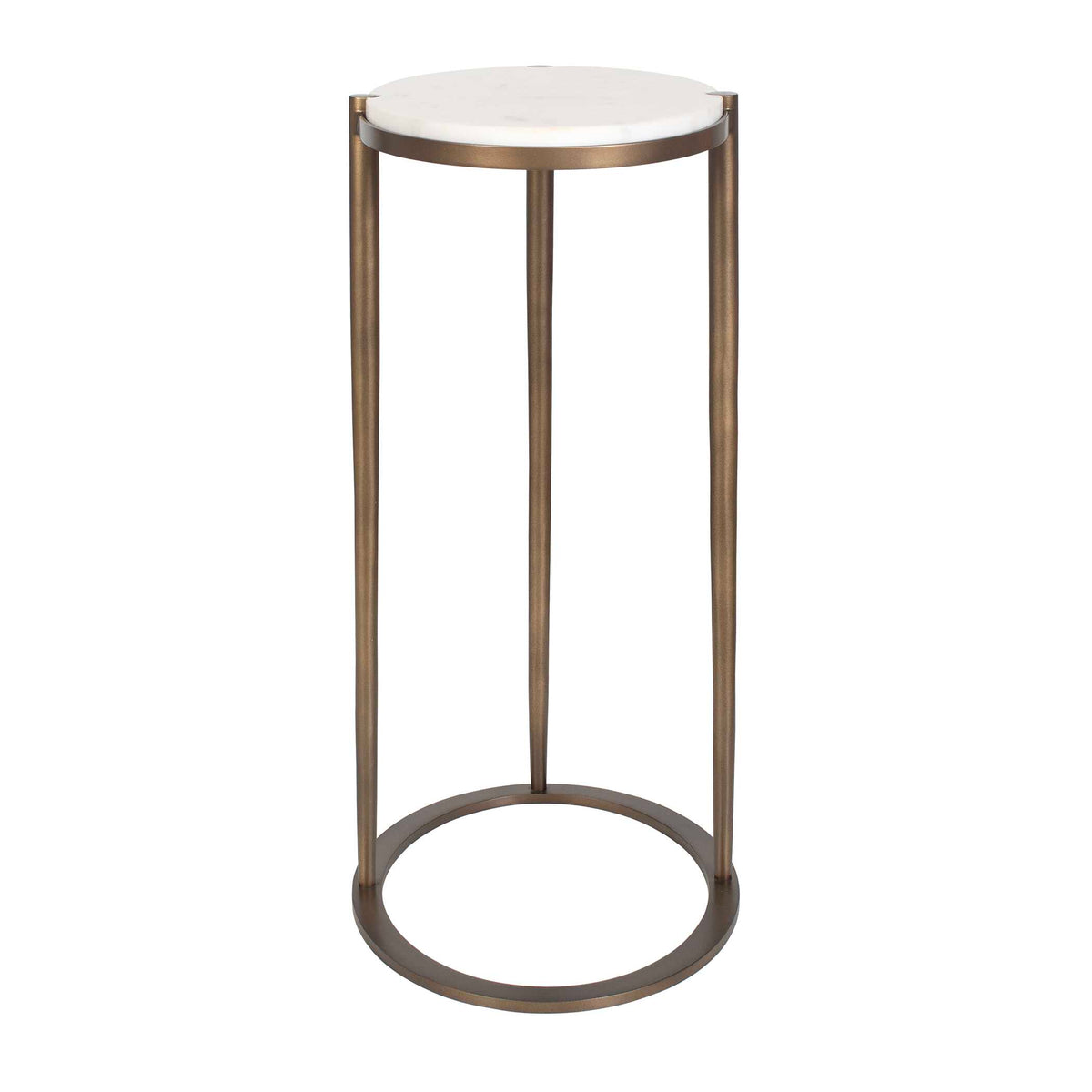 Mercier Round Marble Accent Table