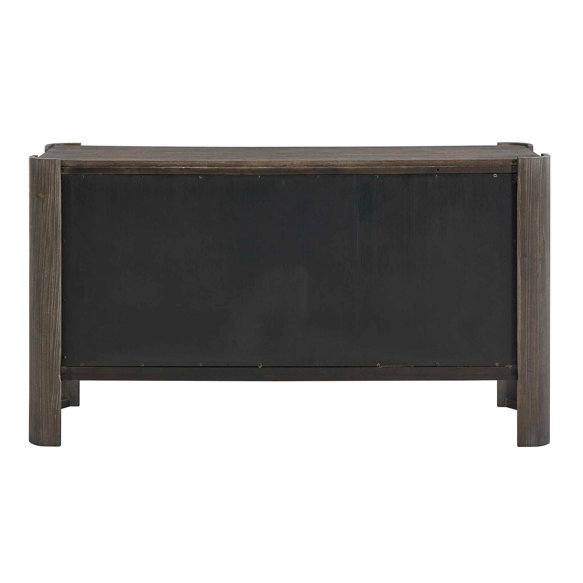 Drury 2 Door Dark Gray Cabinet
