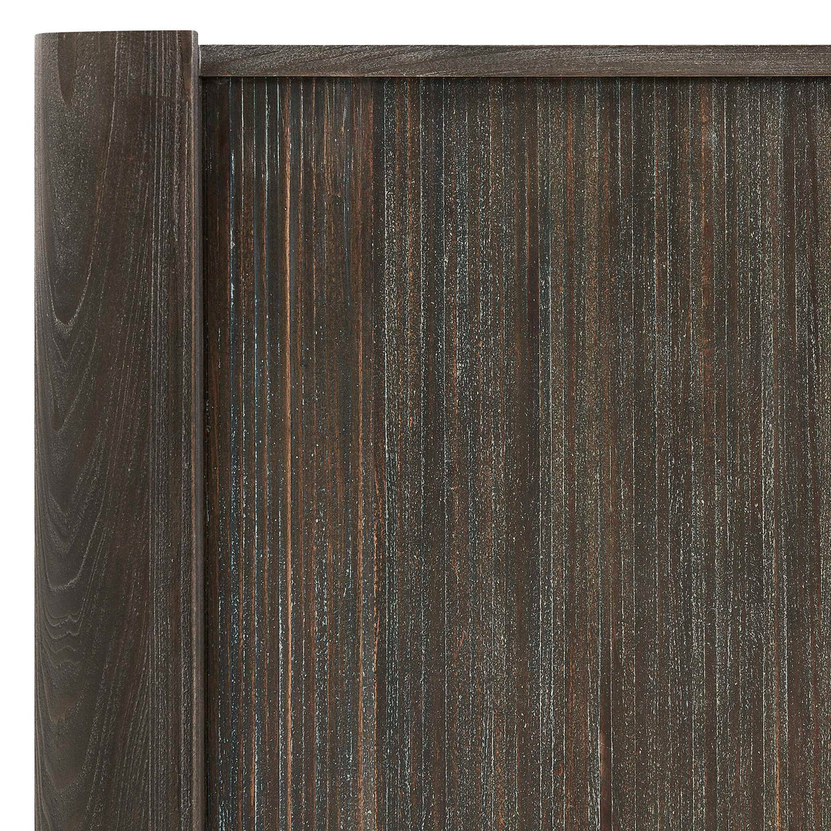 Drury 2 Door Dark Gray Cabinet