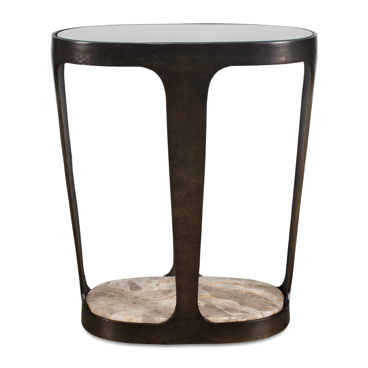 Coronado Dark Bronze Accent Table