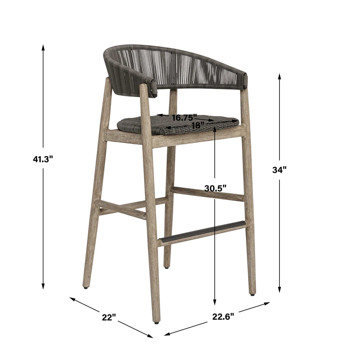 Dermott Outdoor Stool