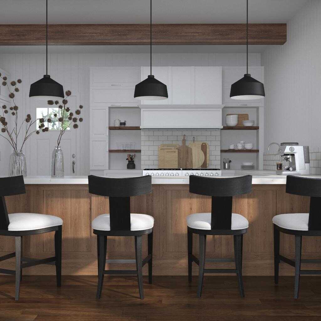 Holgate 1 Light Black Pendant