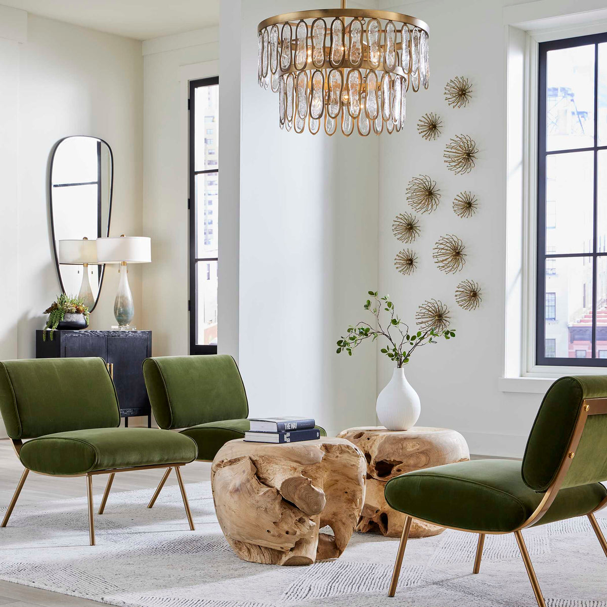 Aurelie 9 Light Round Pendant