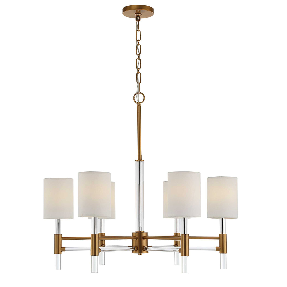 Welkin 6 Light Modern Chandelier