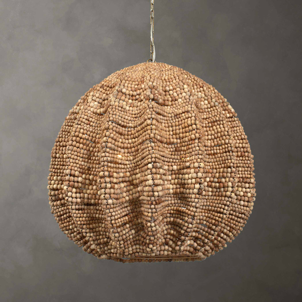 Kauri Wooden Bead Pendant