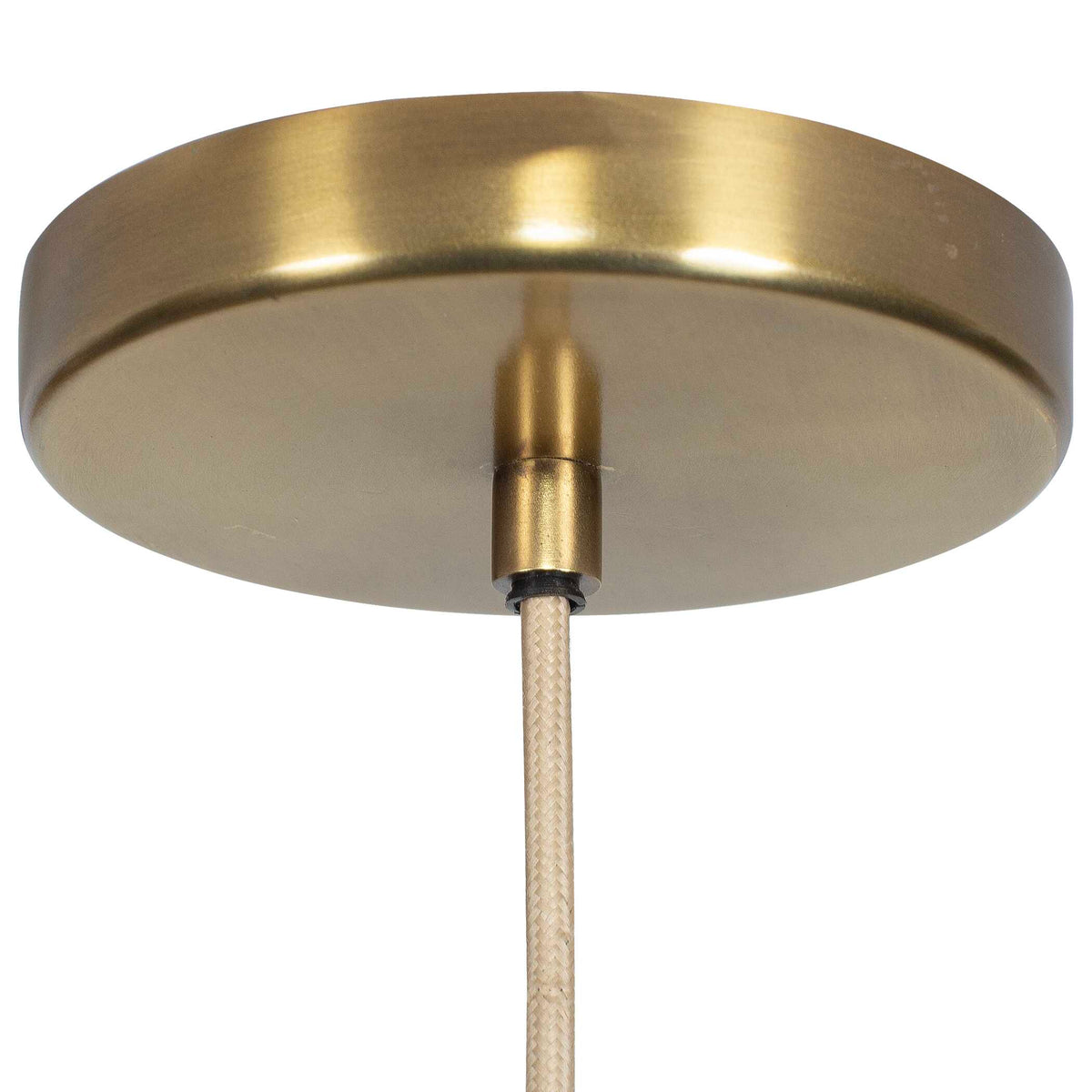 Murmur Woven Brass 1 Light Pendant