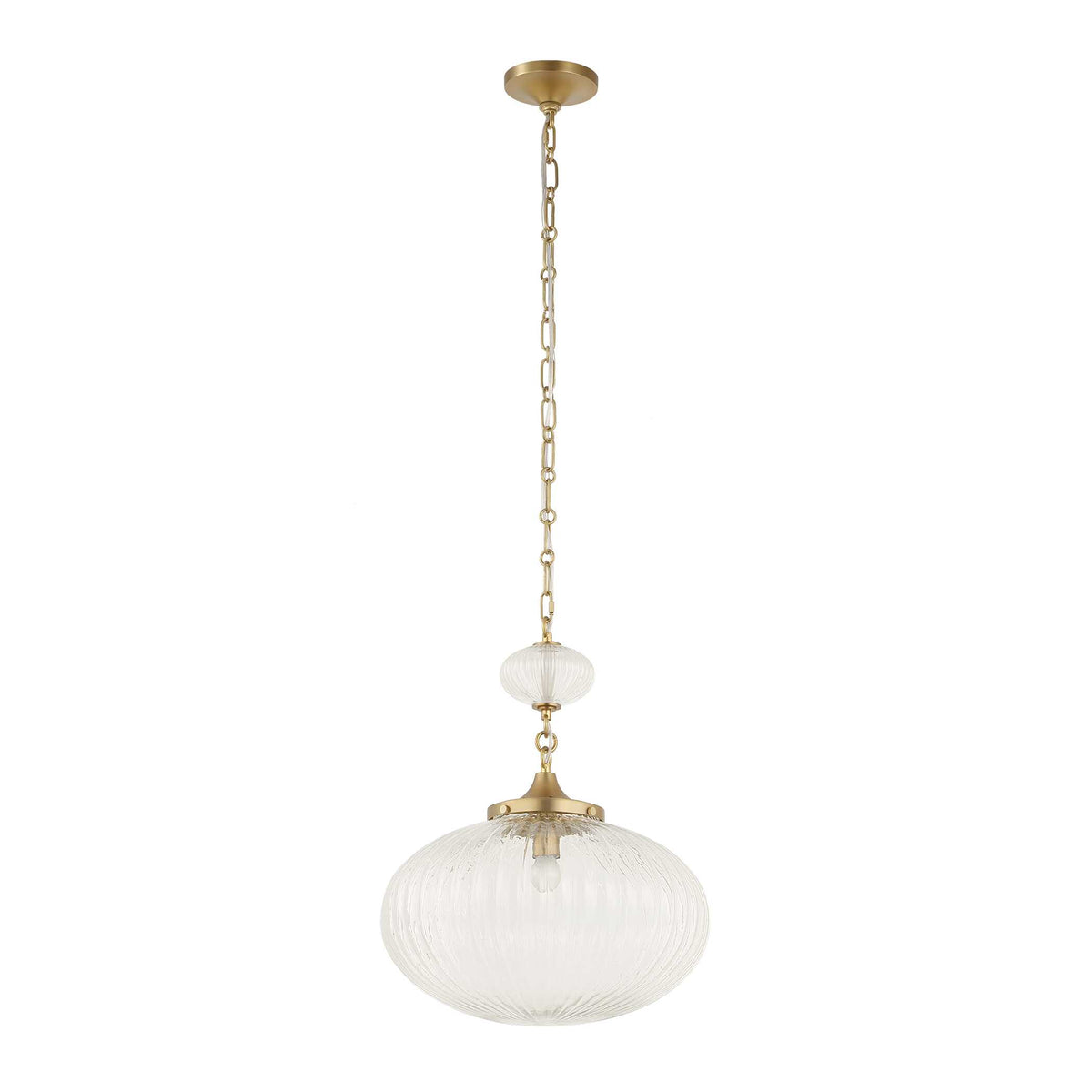 Bellaire 1 Light Glass Shade Pendant
