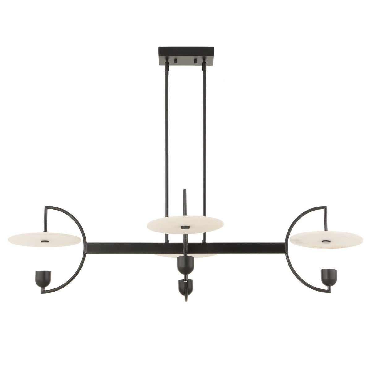 Kyoto 4 Light Linear LED Chandelier