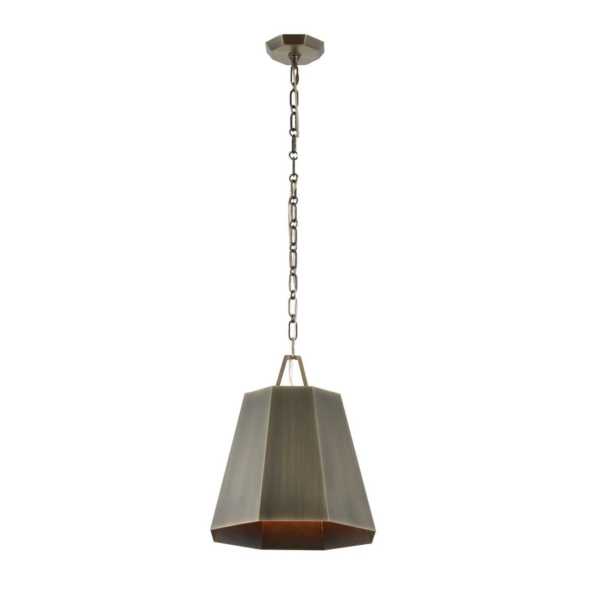 Granada 1 Light Hexagon Pendant