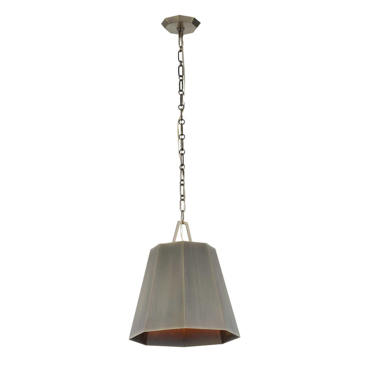 Granada 1 Light Hexagon Pendant